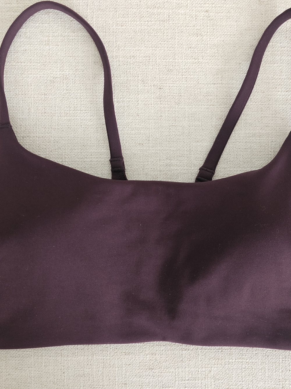 Lululemon Wunder Train Bra – Size 8 – Deep Plum/Burgundy